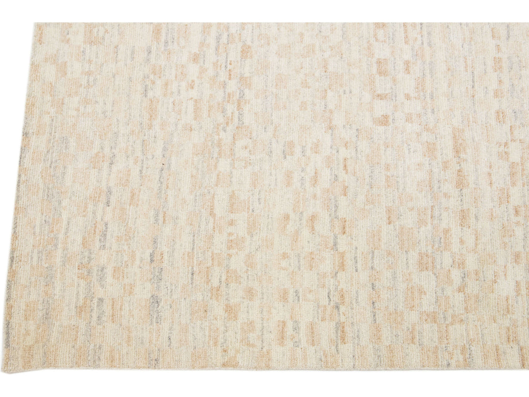 Modern Moroccan Wool Rug 8 X 10