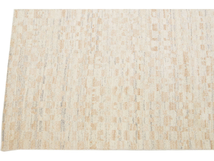 Modern Moroccan Wool Rug 8 X 10