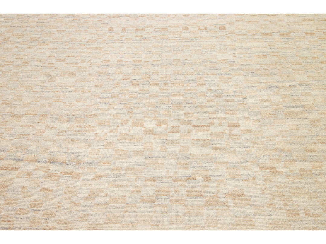 Modern Moroccan Wool Rug 8 X 10