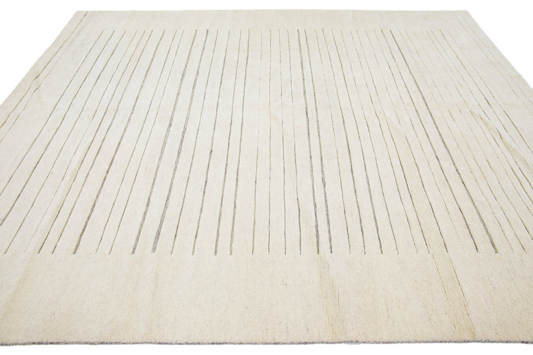 Modern Moroccan Wool Rug 8 X 10