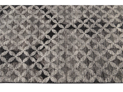 Modern Soumak Style Wool Rug 8 X 10