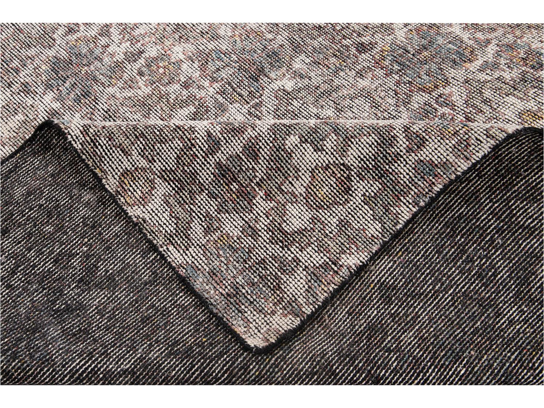 Contemporary Soumak Style Wool Rug 8 X 10