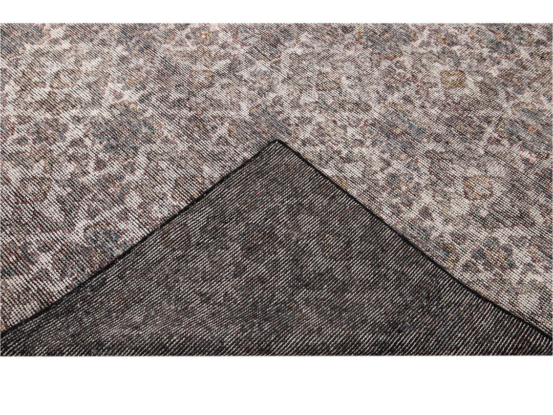 Contemporary Soumak Style Wool Rug 8 X 10