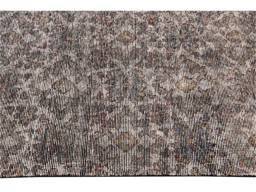 Contemporary Soumak Style Wool Rug 8 X 10
