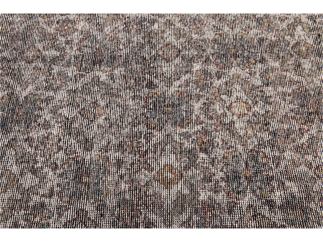 Contemporary Soumak Style Wool Rug 8 X 10