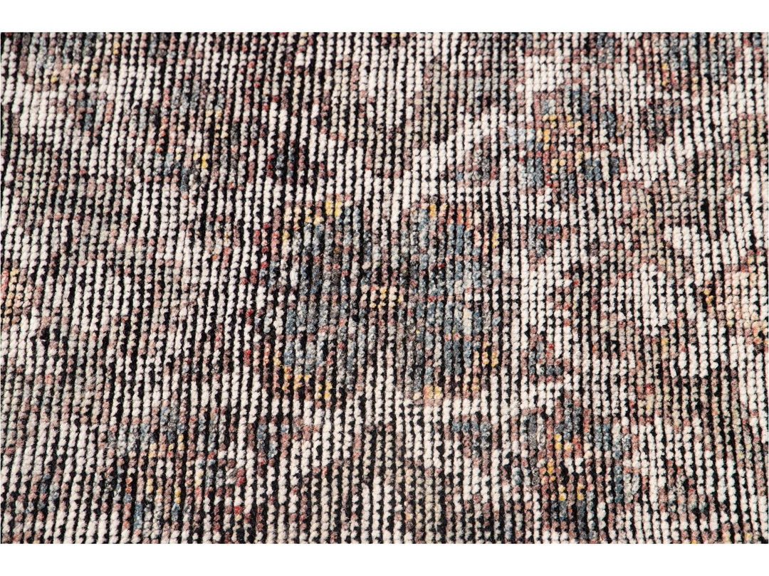 Contemporary Soumak Style Wool Rug 8 X 10