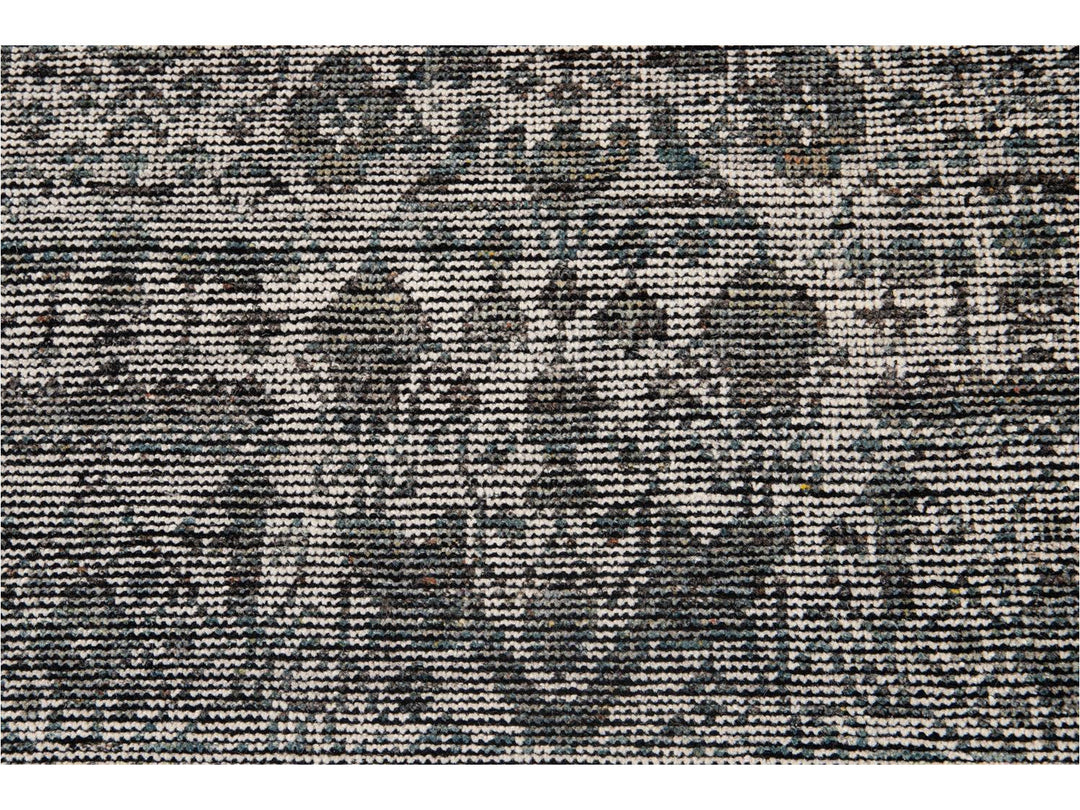 Contemporary Soumak Style Wool Rug 8 X 10