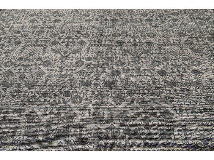 Contemporary Soumak Style Wool Rug 8 X 10
