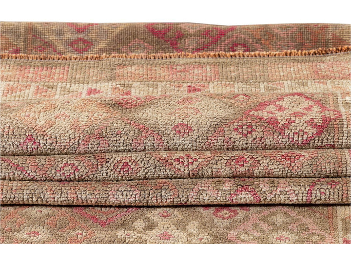 Early 20th Century  Anatolian Village Runner Rug 3' x 11'