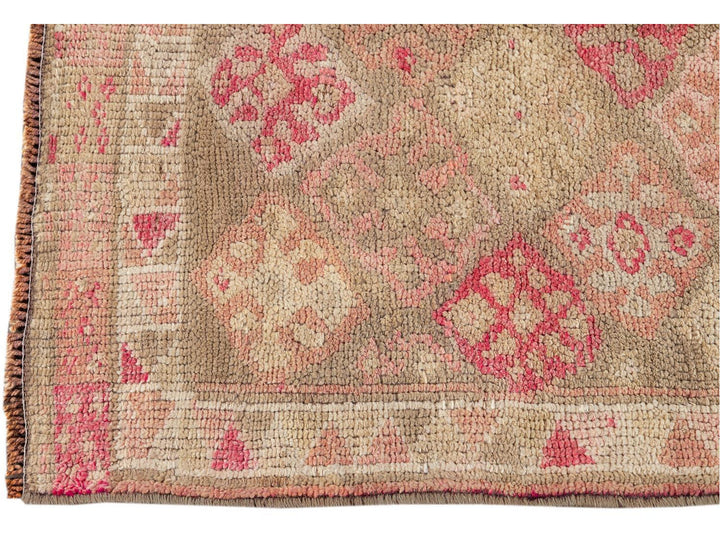 Early 20th Century  Anatolian Village Runner Rug 3' x 11'