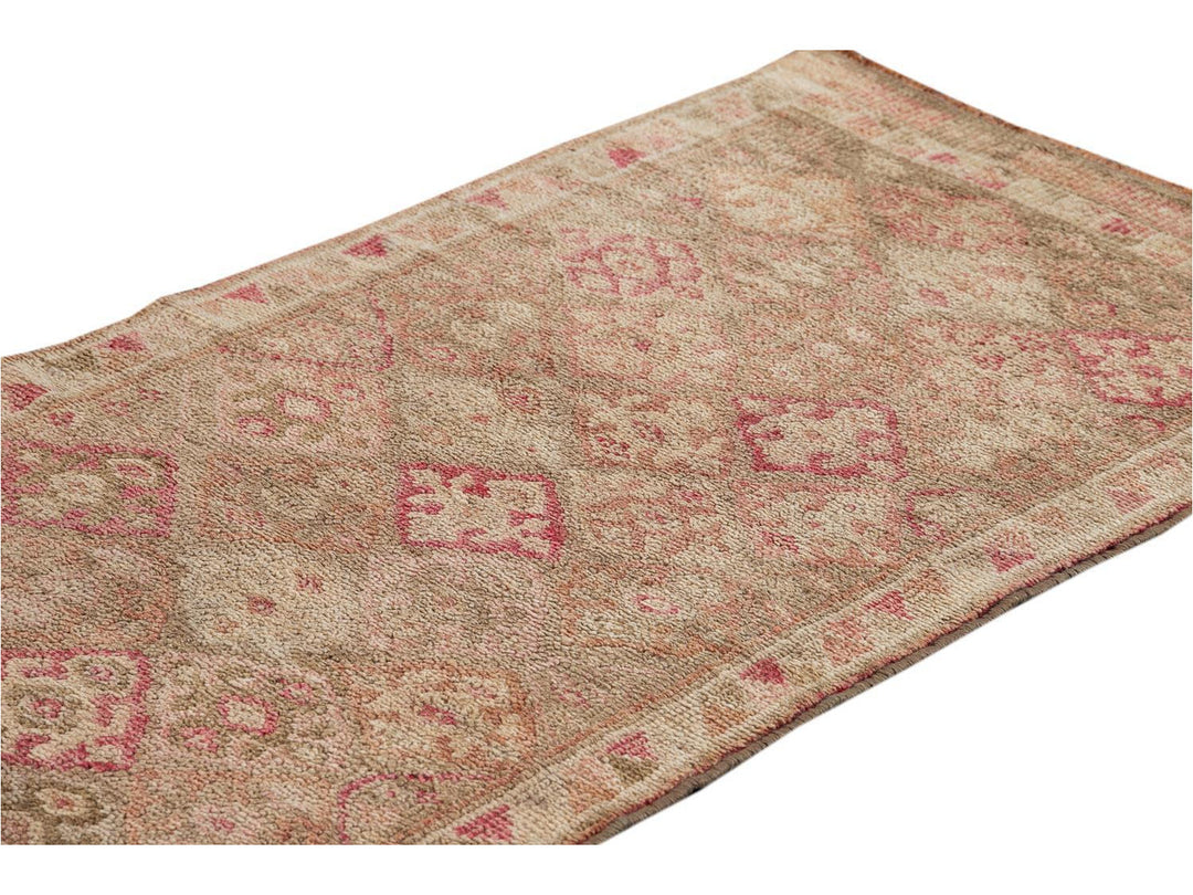 Early 20th Century  Anatolian Village Runner Rug 3' x 11'
