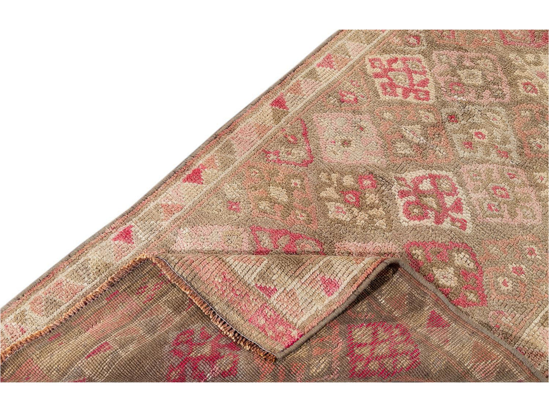 Early 20th Century  Anatolian Village Runner Rug 3' x 11'
