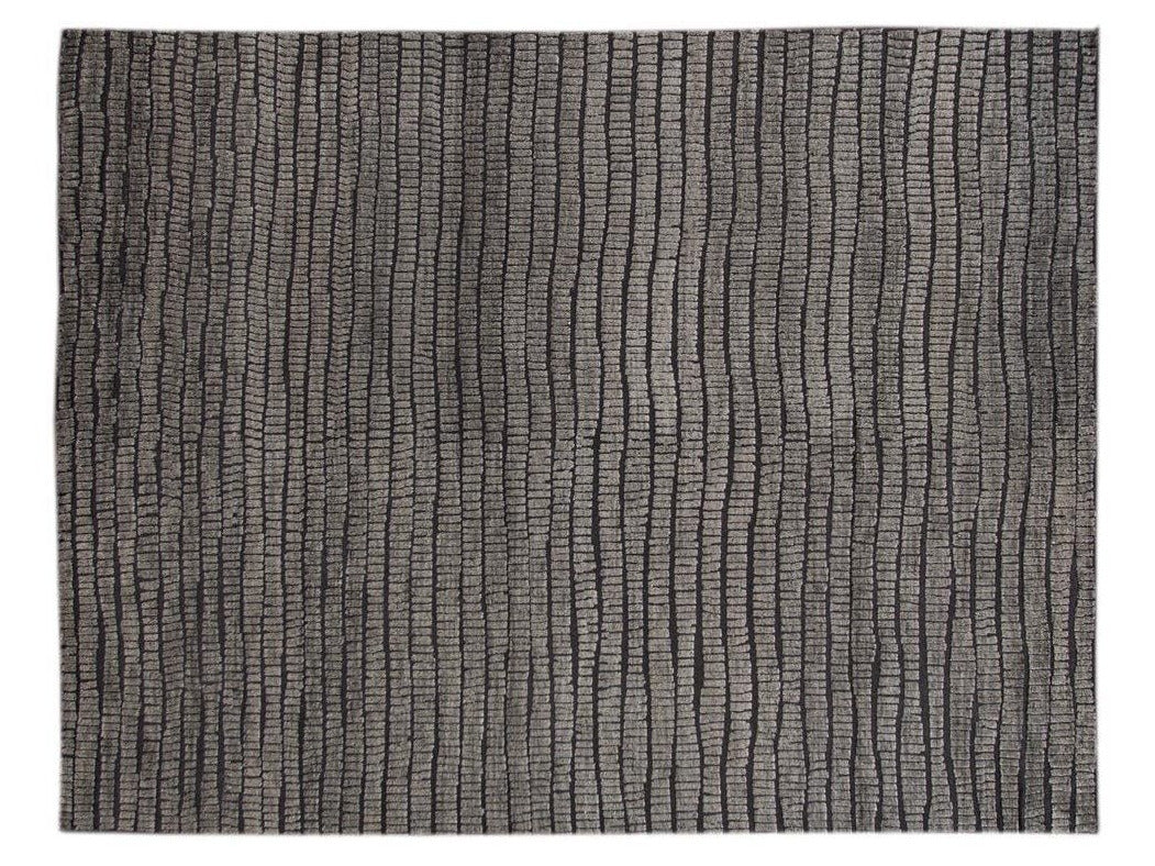 Contemporary Textured High Low Wool Rug 9 X 12 – Alexanders Artisan ...