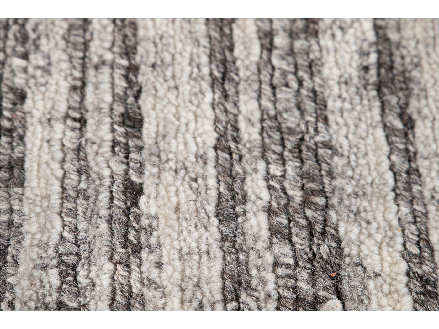 Contemporary  Textured Loop Wool Rug 10 X 14