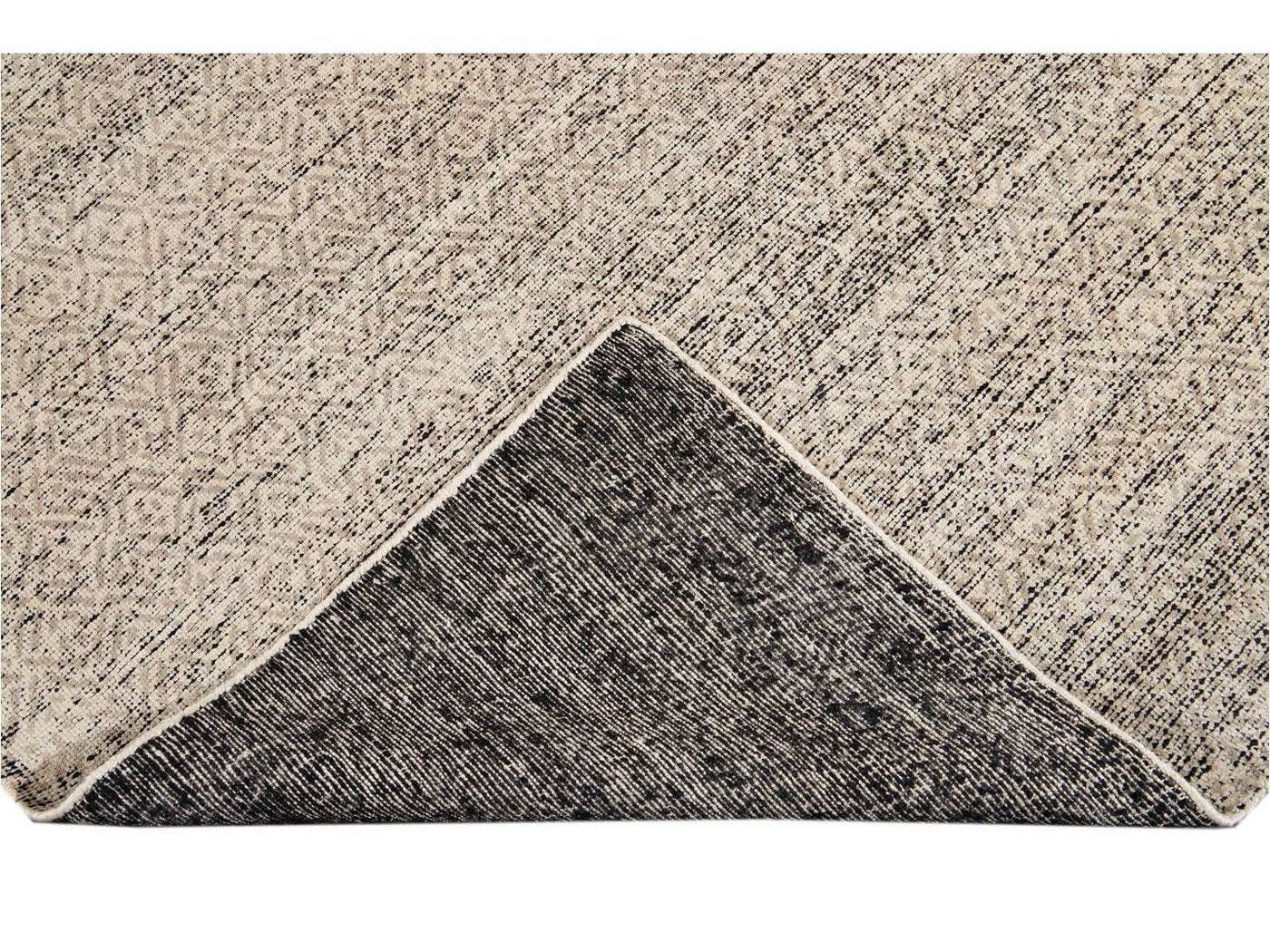 Transitional-Style Wool And Silk Rug 10 X 14