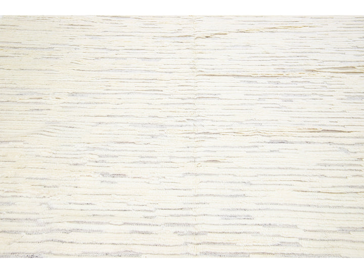 Modern Moroccan Style Wool Rug 10 X 14