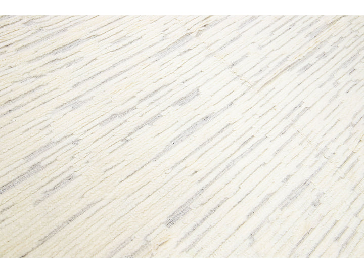 Modern Moroccan Style Wool Rug 10 X 14