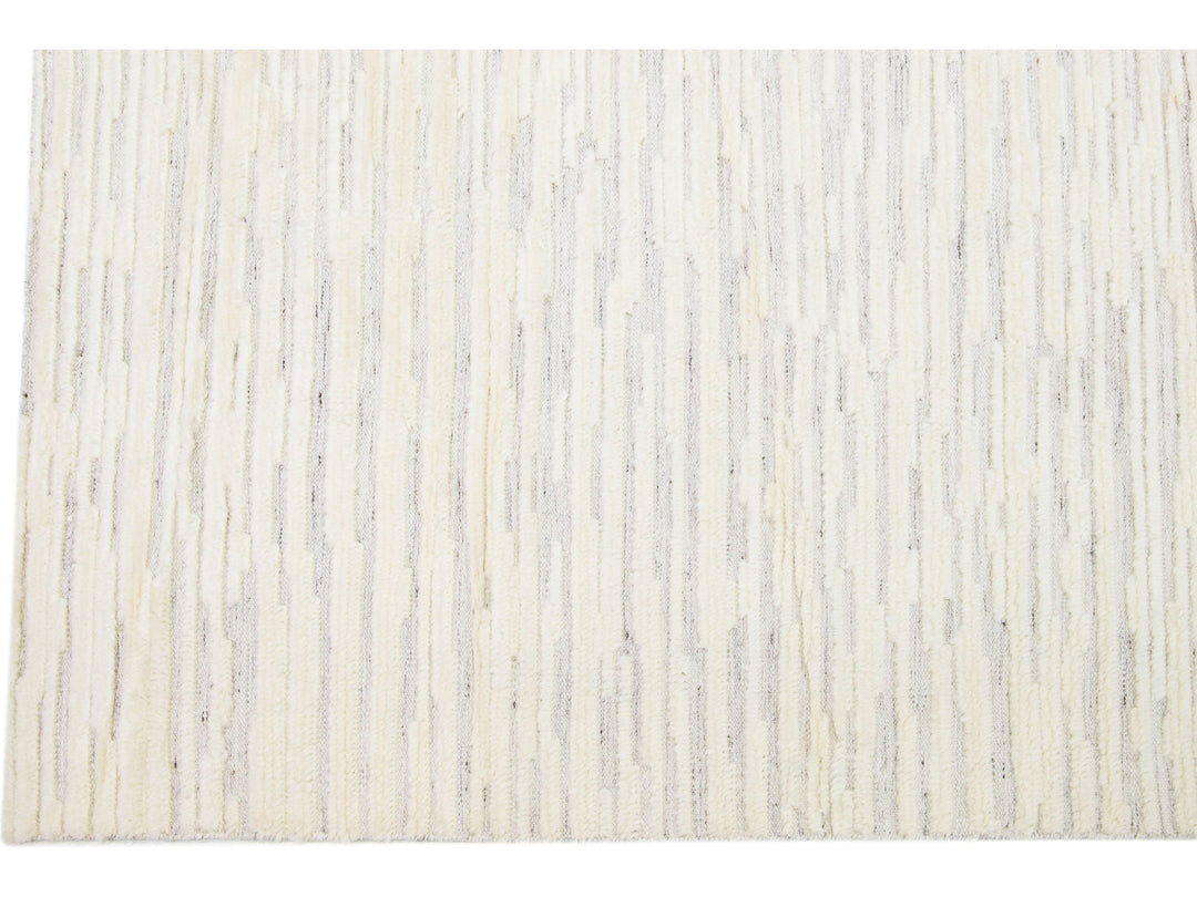 Modern Moroccan Style Wool Rug 12 X 15