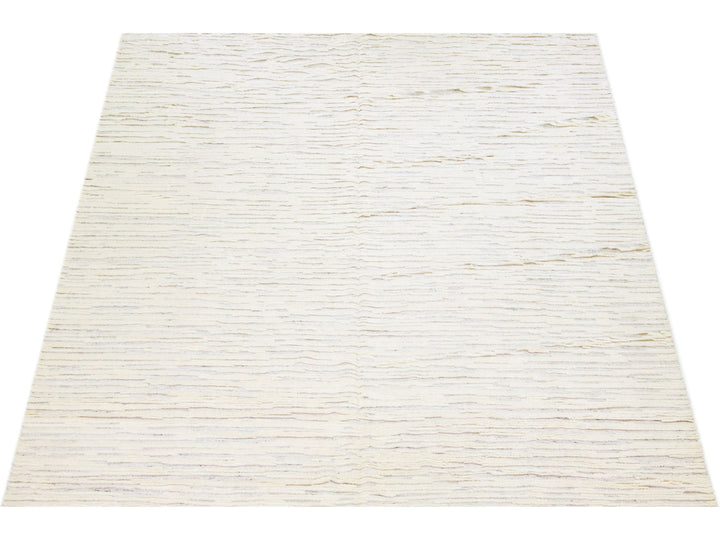 Modern Moroccan Style Wool Rug 12 X 15