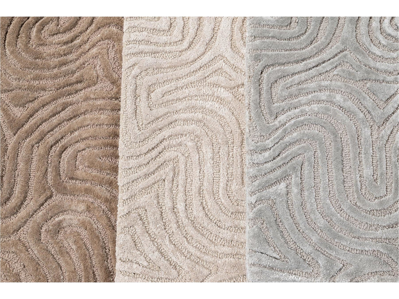 Tufted Wool & Silk Custom Rug