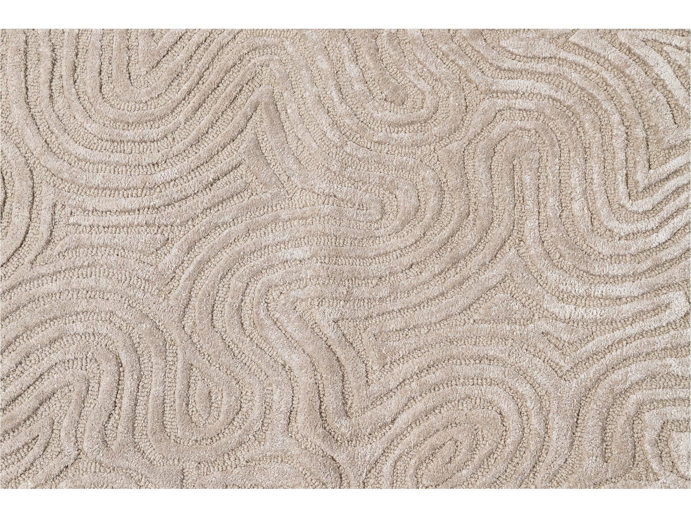 Tufted Wool & Silk Custom Rug