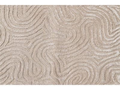 Tufted Wool & Silk Custom Rug