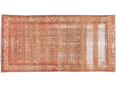 Antique Malayer Wool Runner 6 x 13