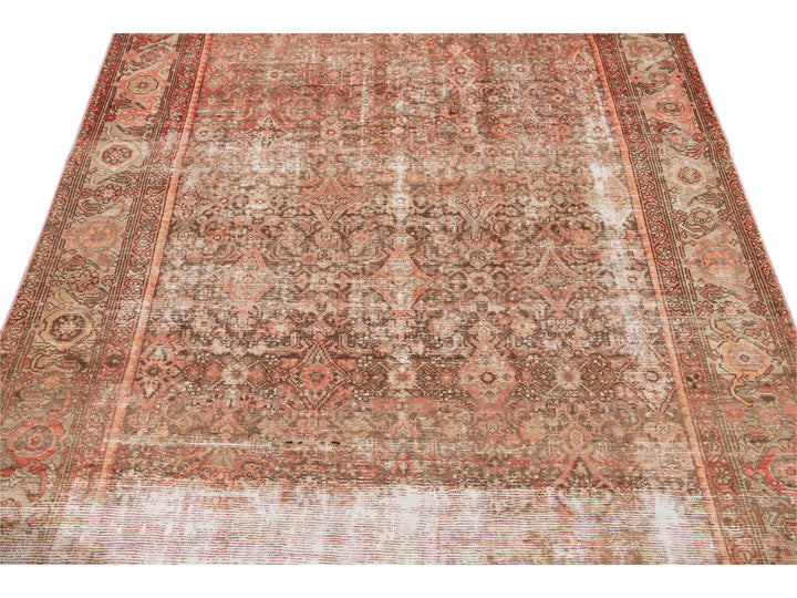 Antique Malayer Wool Runner 6 x 13