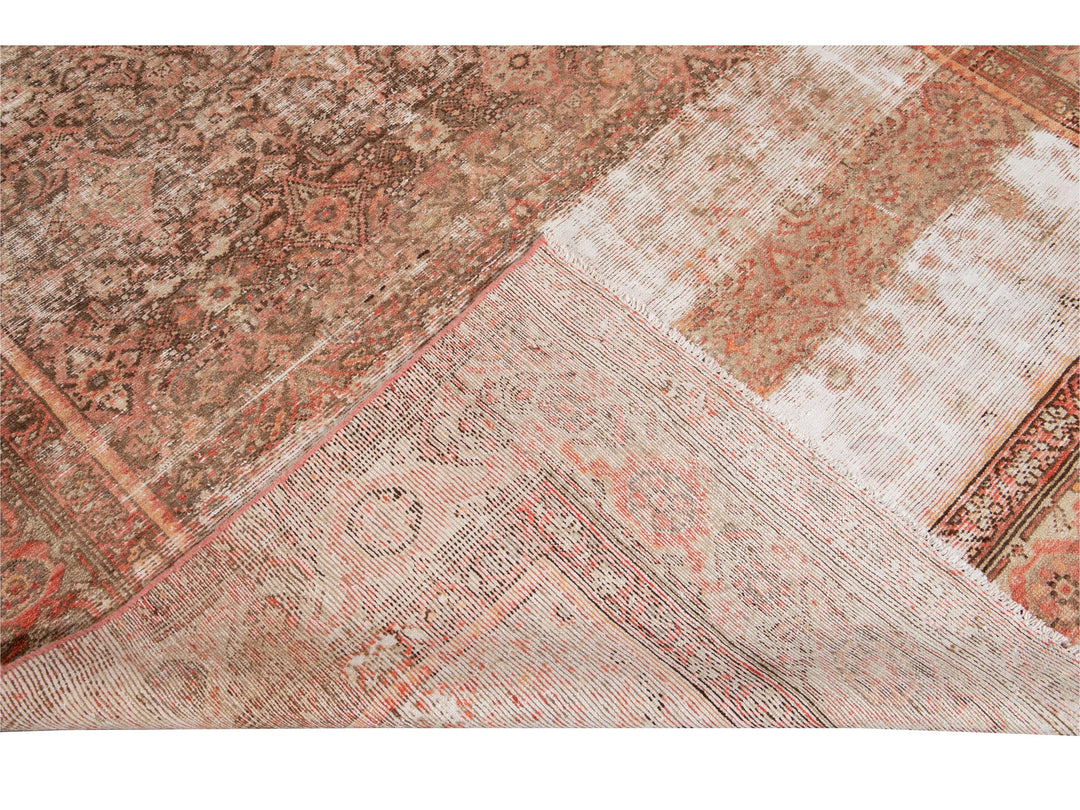 Antique Malayer Wool Runner 6 x 13