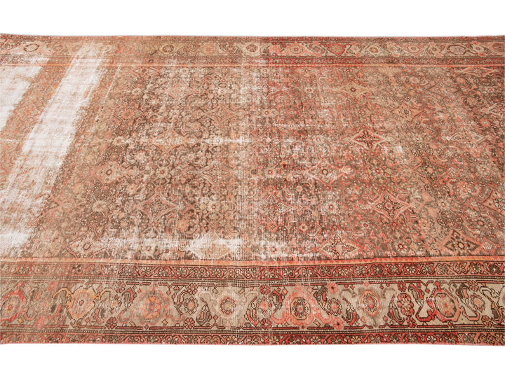 Antique Malayer Wool Runner 6 x 13