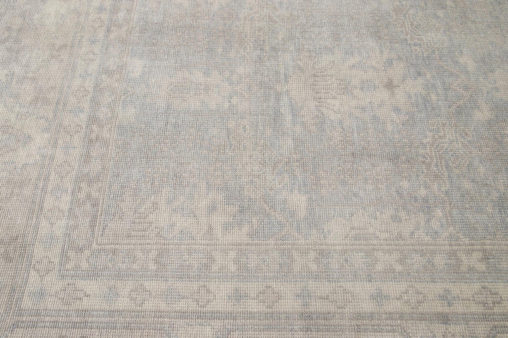 Modern Indian Oushak Style Wool Rug 16 X 24