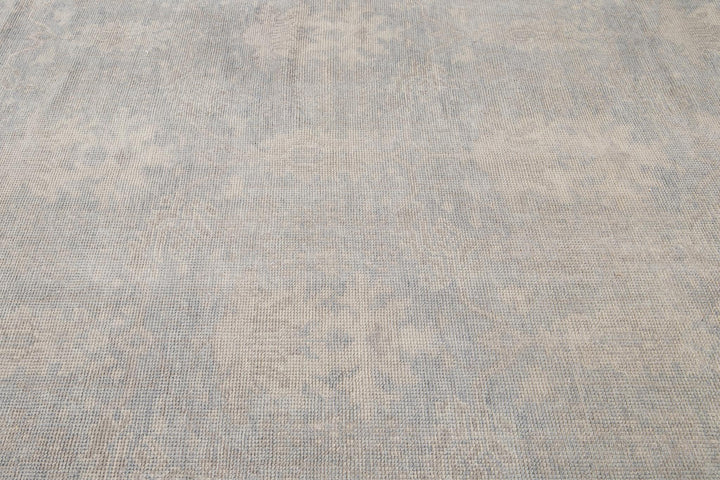 Modern Indian Oushak Style Wool Rug 16 X 24