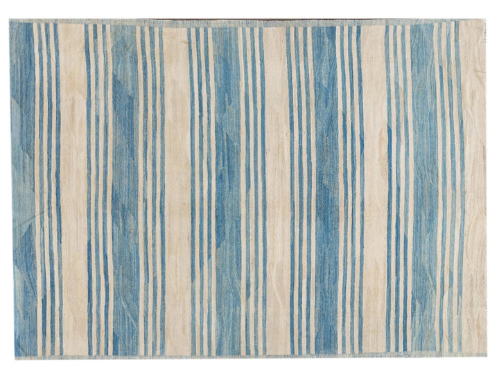 Modern Kilim Wool Rug 9 X 12