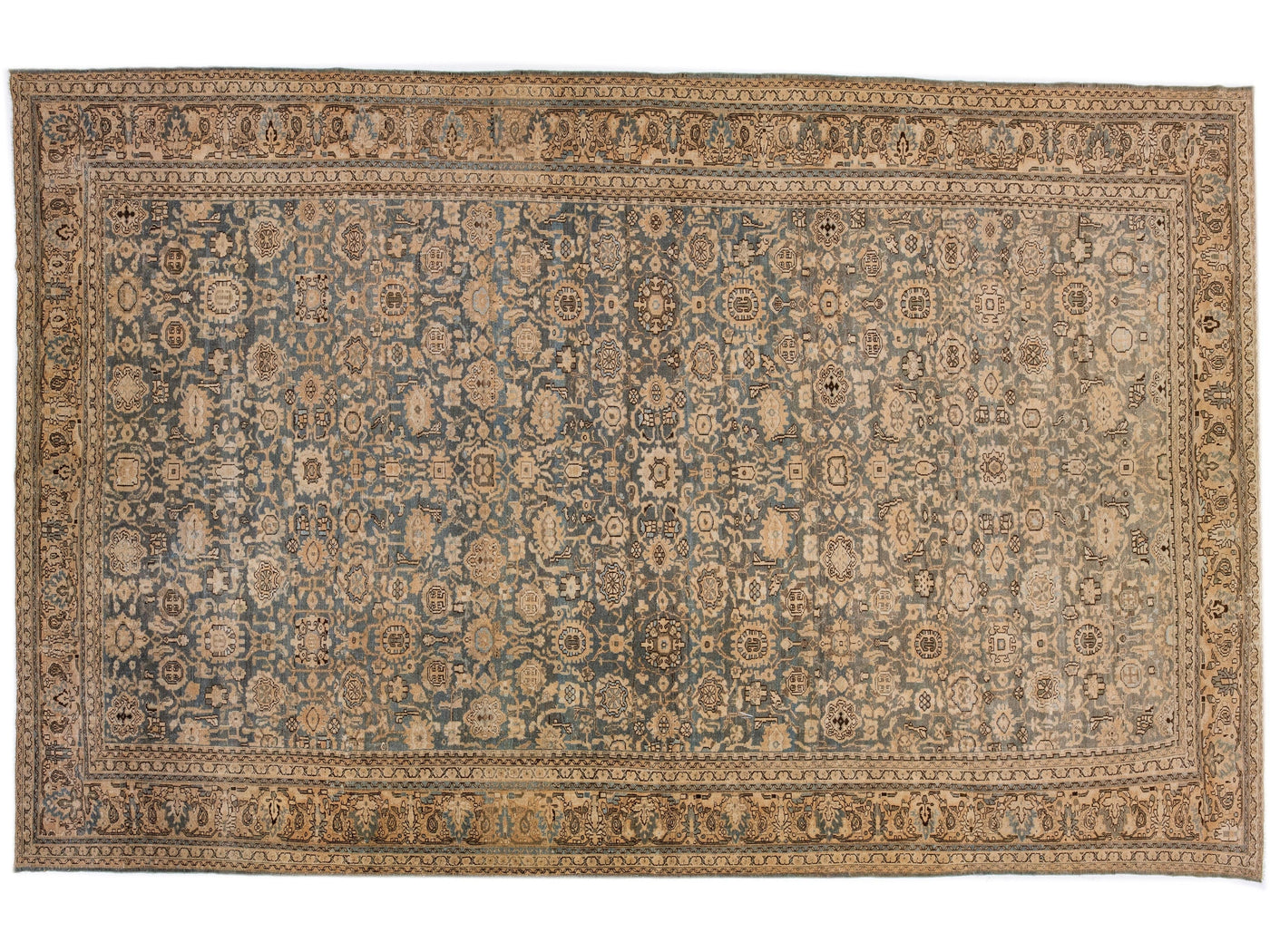 Antique Malayer Wool Rug 11 X 17