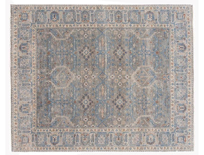 21st Century Contemporary Wilton Indian Wool Rug, 8 X 10