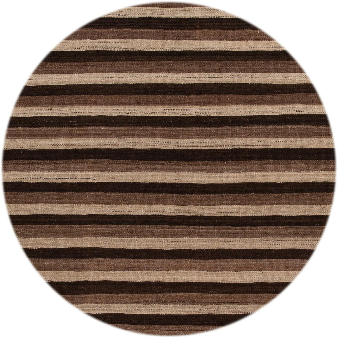 Contemporary Flatweave Wool Rug 9 X 12