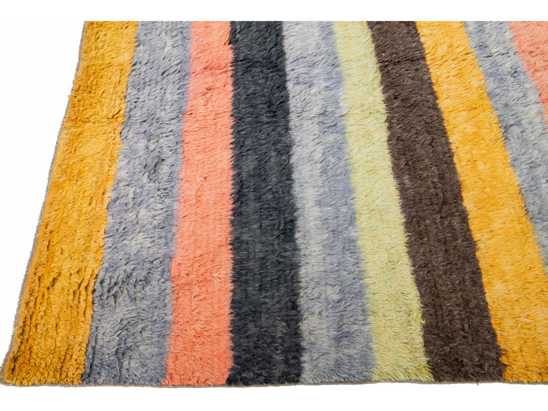 Modern Turkish Tulu Wool Rug 13 X 15