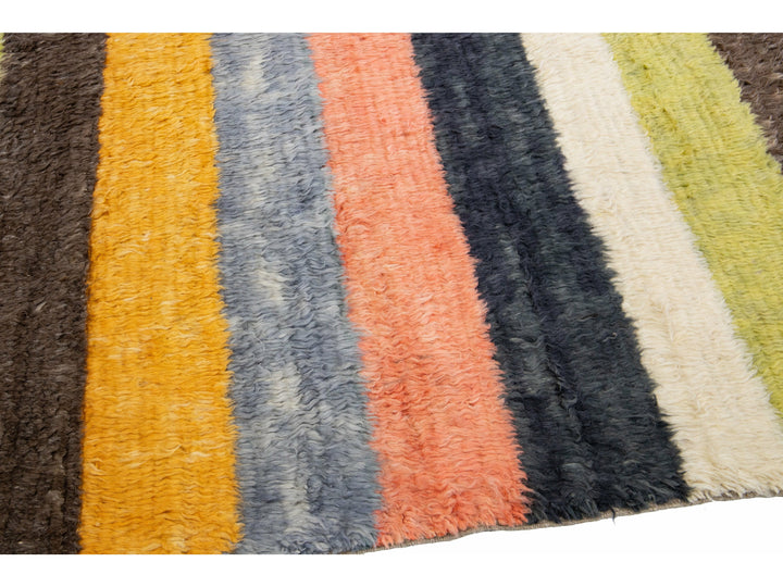 Modern Turkish Tulu Wool Rug 13 X 15