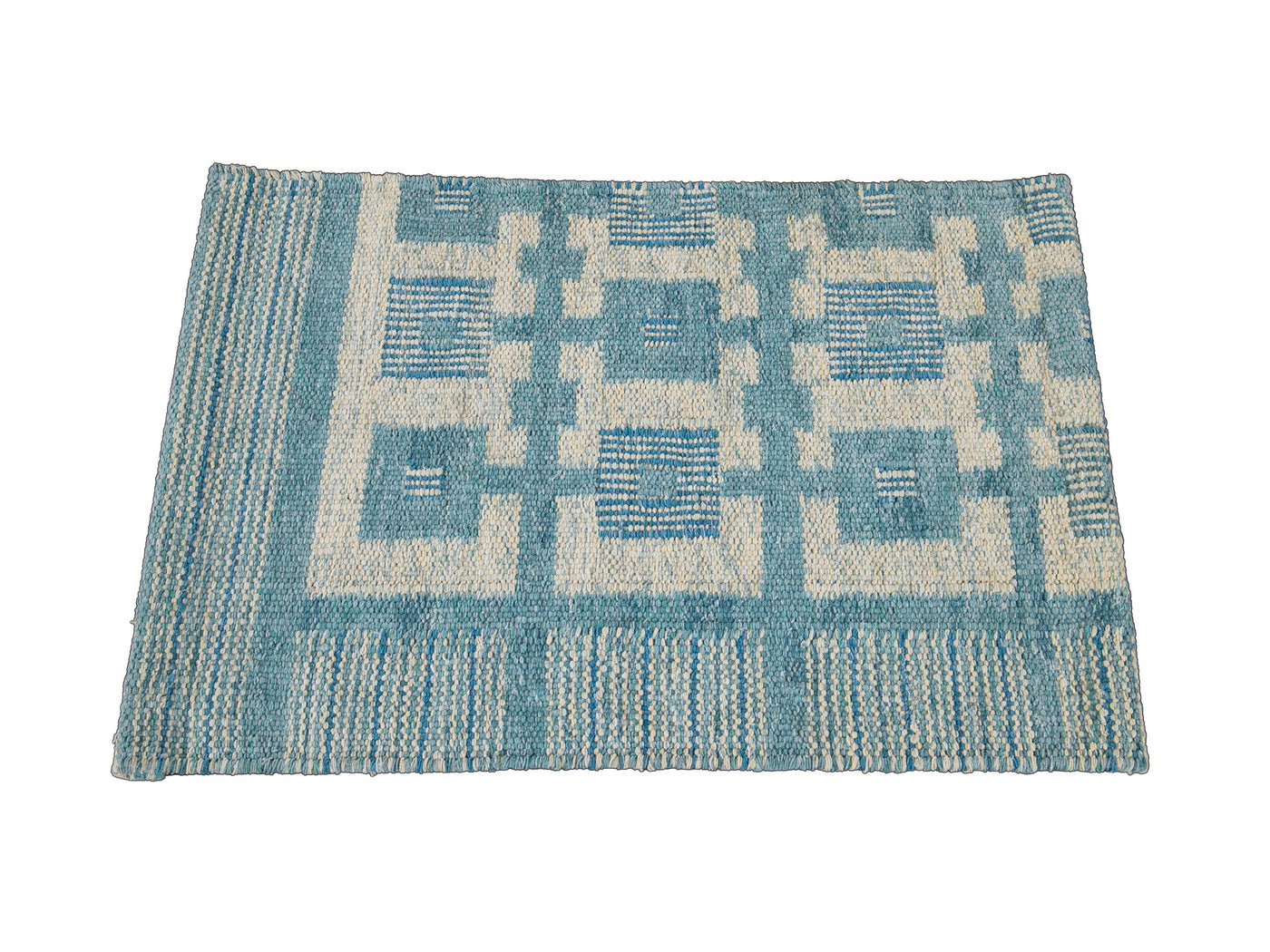 Cotton Scandinavian-style Kilim Custom Rug
