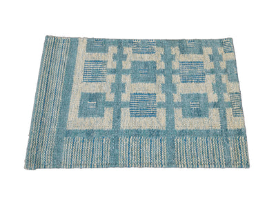 Cotton Scandinavian-style Kilim Custom Rug