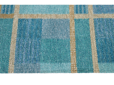 Cotton Scandinavian-style Kilim Custom Rug