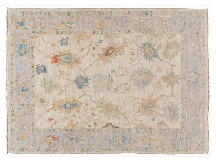 Modern Sultanabad Wool Rug 9 X 13