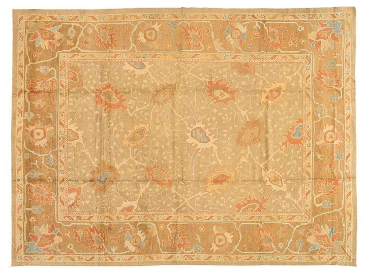 21st Century Modern Oushak Wool Rug 11 X 15