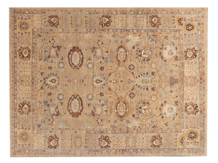Contemporary Sultanabad Wool Rug 11 X 14