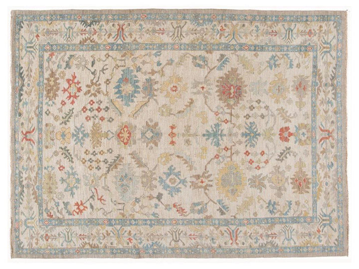 Modern Sultanabad Wool Rug 10 X 13