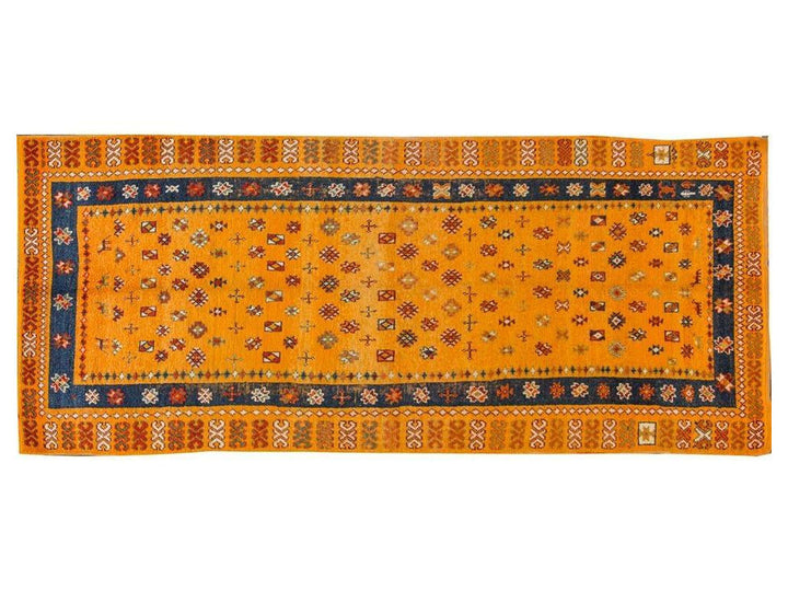 Vintage Moroccan Wool Rug 5 X 13