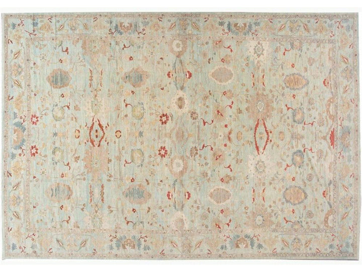 Modern Sultanabad Rug 16 X 23