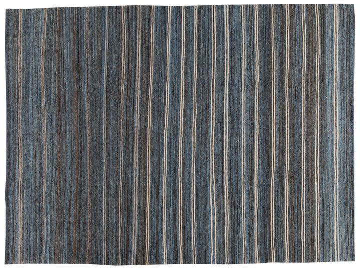Modern Kilim Wool Rug 9 X 12