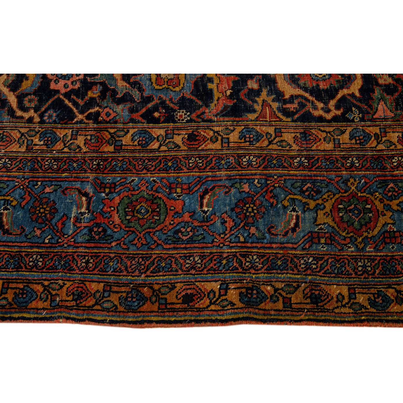 Antique Bidjar Wool Rug 11 x 18