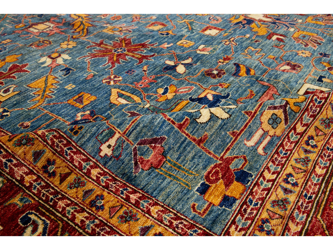 Modern Serapi Wool Rug 12 X 15